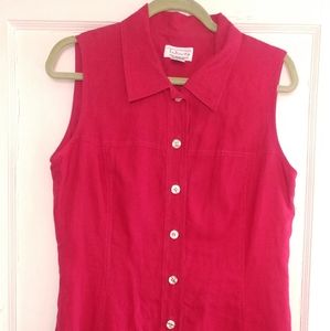 Talbots Irish Linen dress, 14